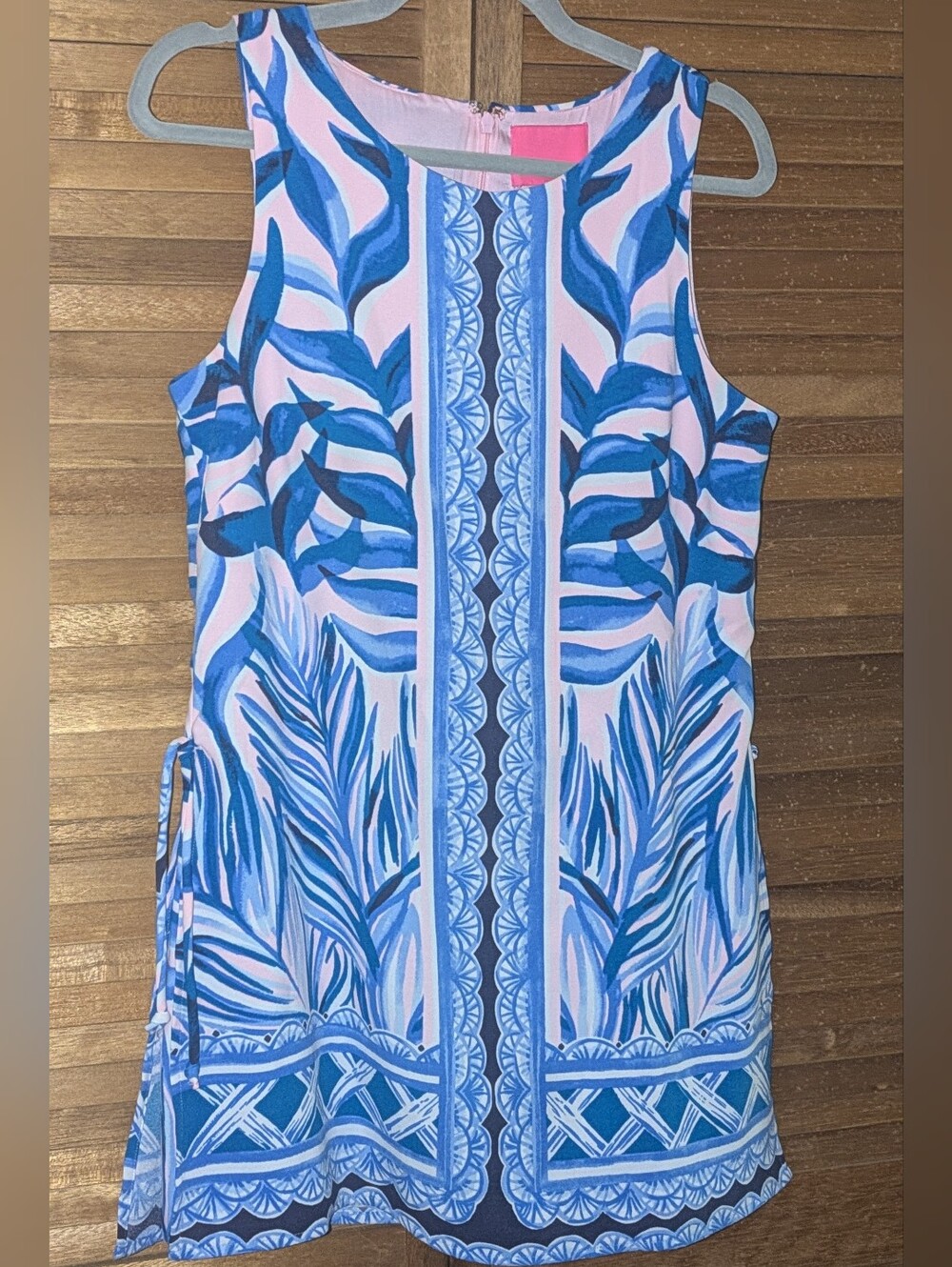 Lilly Pulitzer Pink And Blue Dress/Romper EUC - Picture 1 of 7